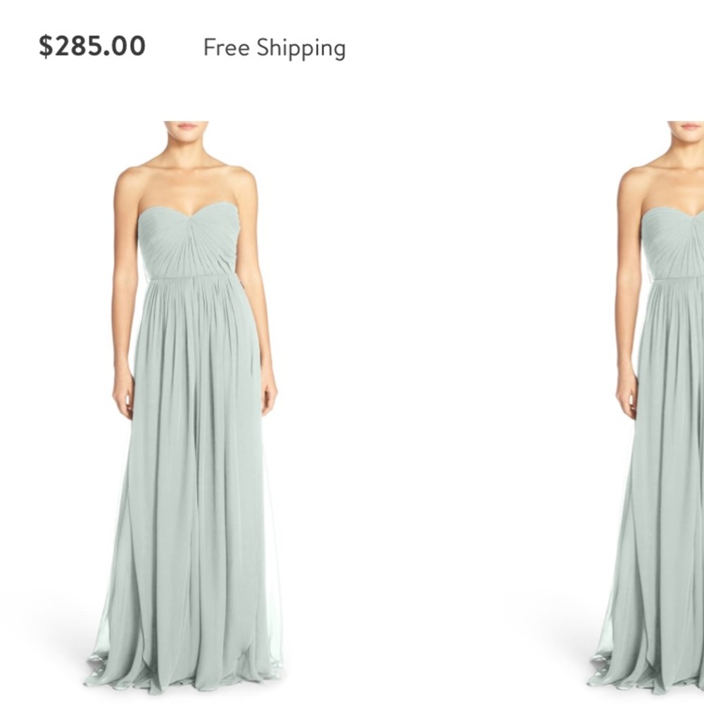 Morning mist bridesmaid dress Jenny yoo